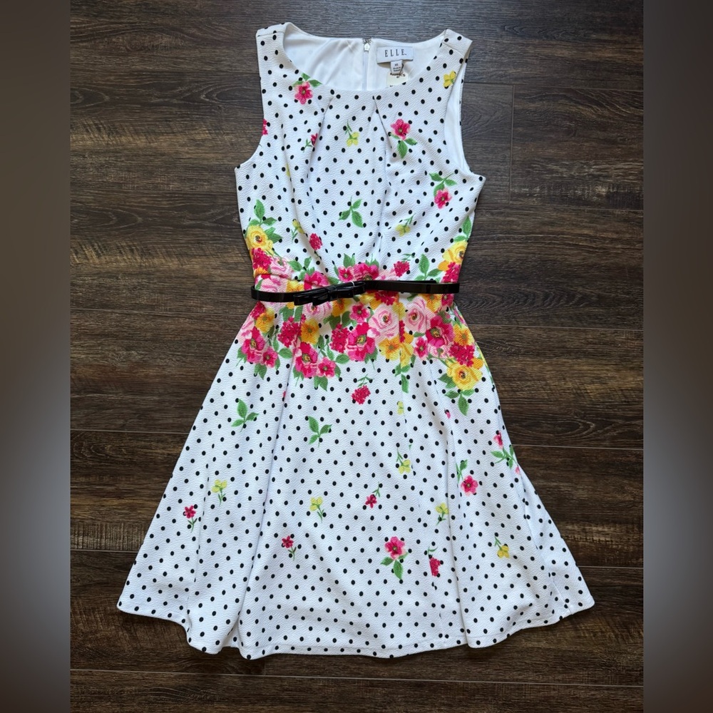NWT ELLE Floral Dress - Picture 8 of 8